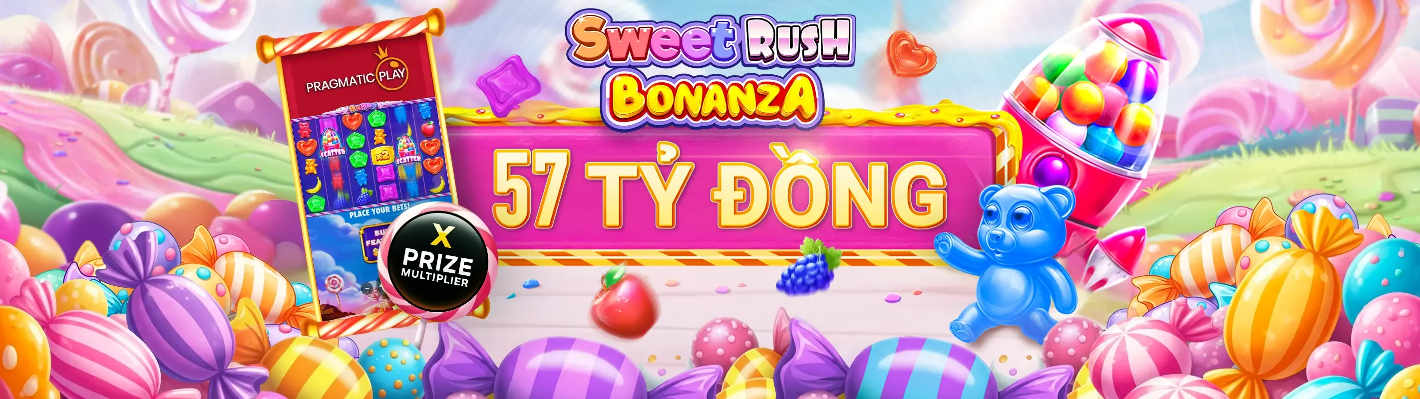 Hình ảnh chính sòng bạc Nhất VIP Candy Game 2026 với ưu đãi hấp dẫn